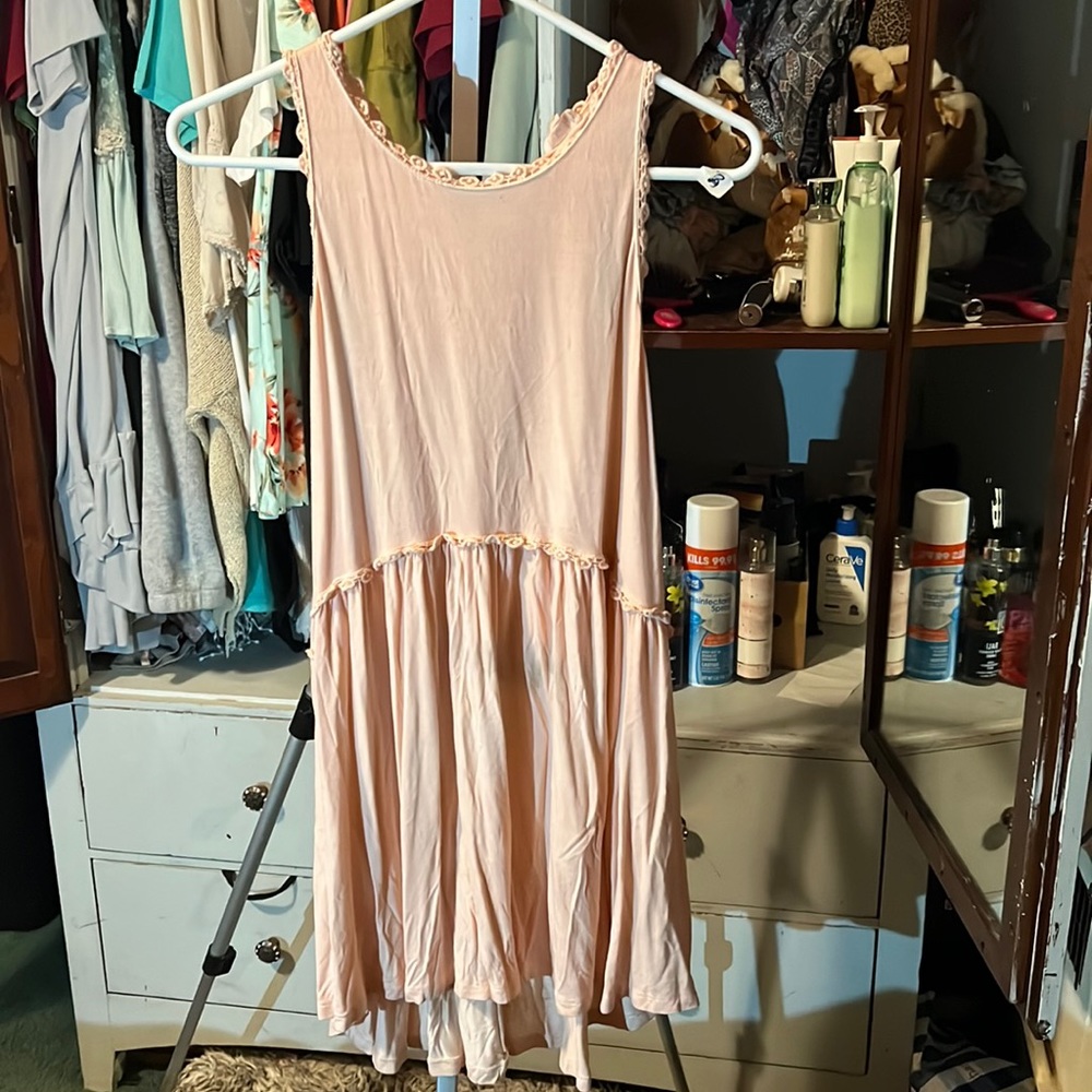 POL top (Peach/Coral) size L